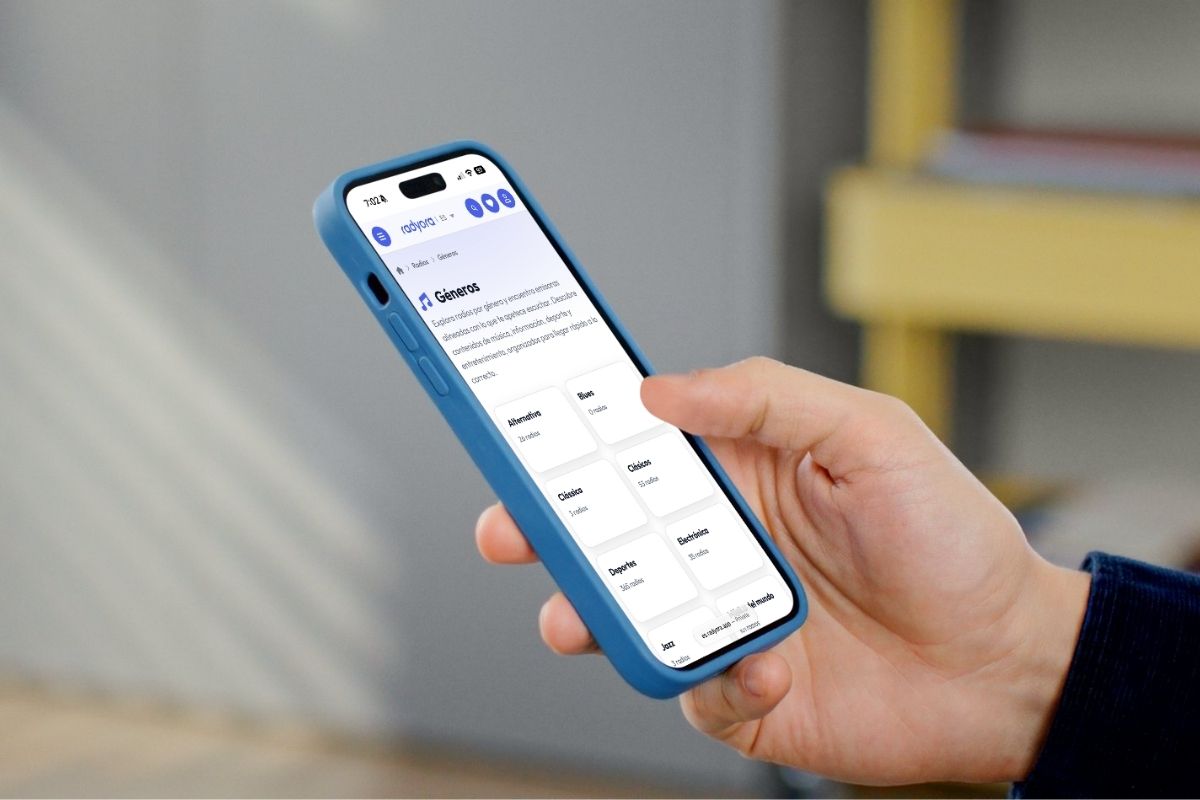 Cómo usar Radyora para encontrar radios por género y por región